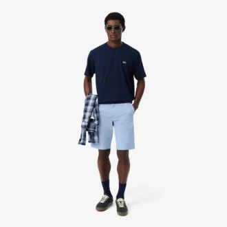 Pantaloncini chino in twill elasticizzato