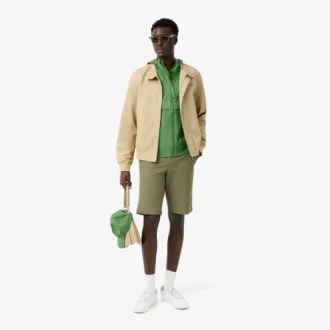 Pantaloncini chino in twill elasticizzato