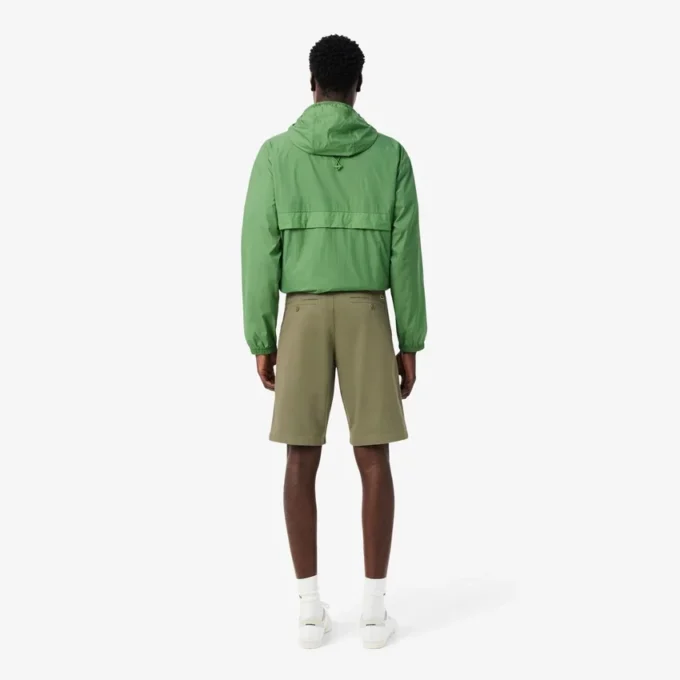 Pantaloncini chino in twill elasticizzato Pantaloncini chino in twill elasticizzato