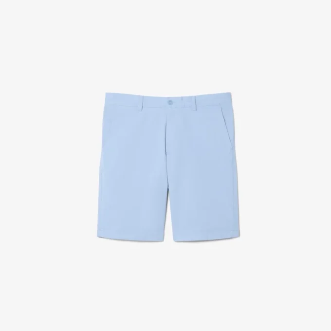 Pantaloncini chino in twill elasticizzato Pantaloncini chino in twill elasticizzato