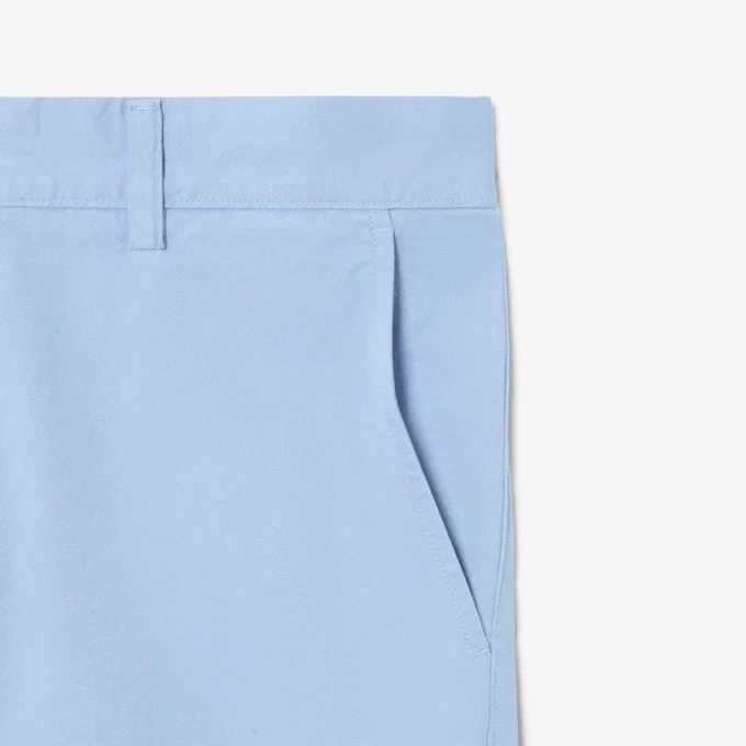 Pantaloncini chino in twill elasticizzato Pantaloncini chino in twill elasticizzato