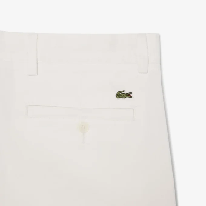 Pantaloncini chino in twill elasticizzato Pantaloncini chino in twill elasticizzato