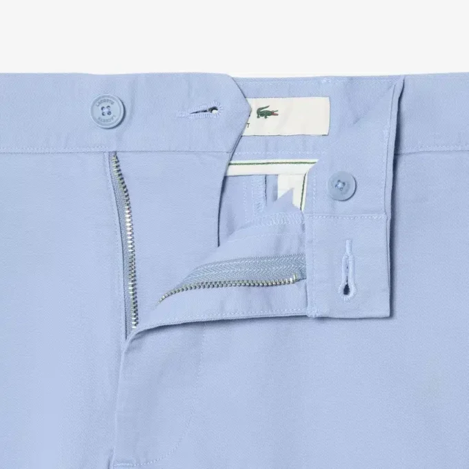 Pantaloncini chino in twill elasticizzato Pantaloncini chino in twill elasticizzato