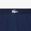 Pantaloncini da casa in felpa da uomo a vestibilità dritta Pantaloncini da casa in felpa da uomo a vestibilità dritta