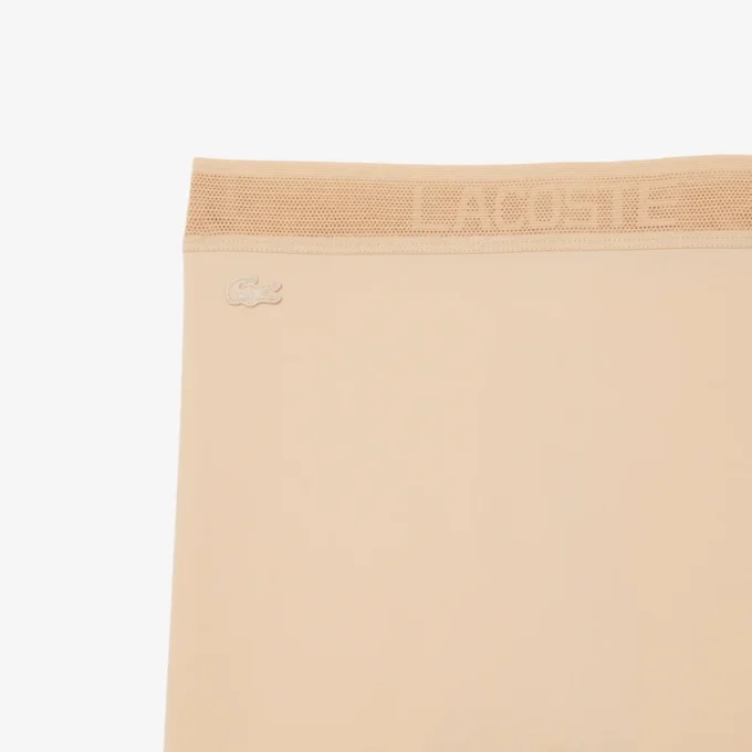 Pantaloncini da ciclismo in microfibra a vita alta Pantaloncini da ciclismo in microfibra a vita alta