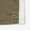 Pantaloncini da donna in jersey satinato a righe pointelle Pantaloncini da donna in jersey satinato a righe pointelle