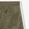 Pantaloncini da donna in jersey satinato a righe pointelle Pantaloncini da donna in jersey satinato a righe pointelle