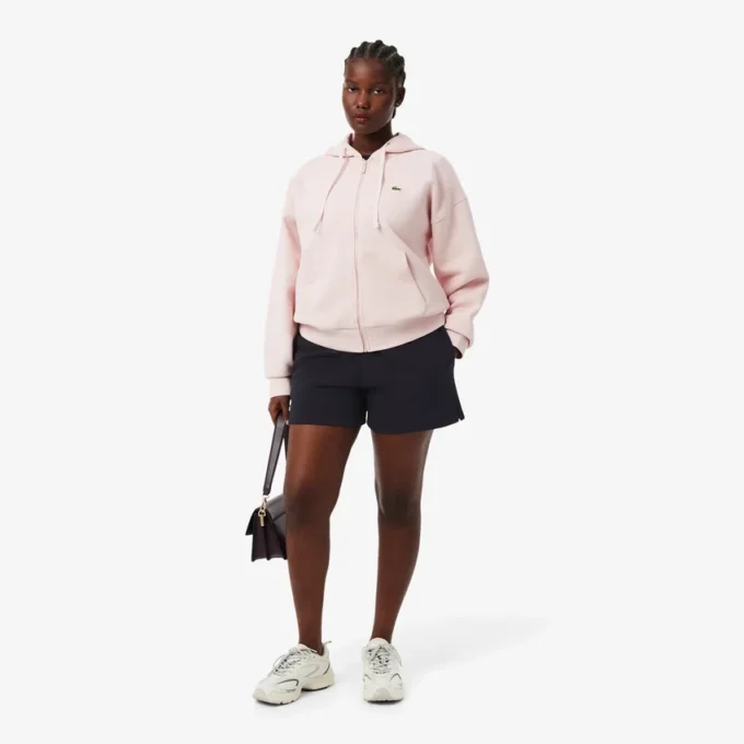Pantaloncini da donna in piqué double face Pantaloncini da donna in piqué double face