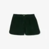 Pantaloncini da donna in velluto a coste dal taglio comodo Pantaloncini da donna in velluto a coste dal taglio comodo