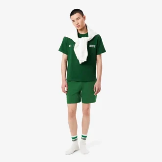 Pantaloncini da pigiama da uomo in morbido cotone