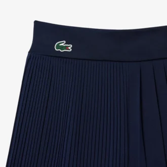 Pantaloncini da tennis da donna con fodera a pieghe