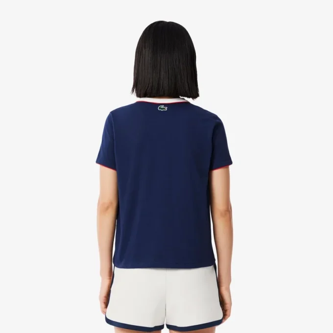 Pantaloncini da tennis da donna in piqué elasticizzato Heritage Pantaloncini da tennis da donna in piqué elasticizzato Heritage