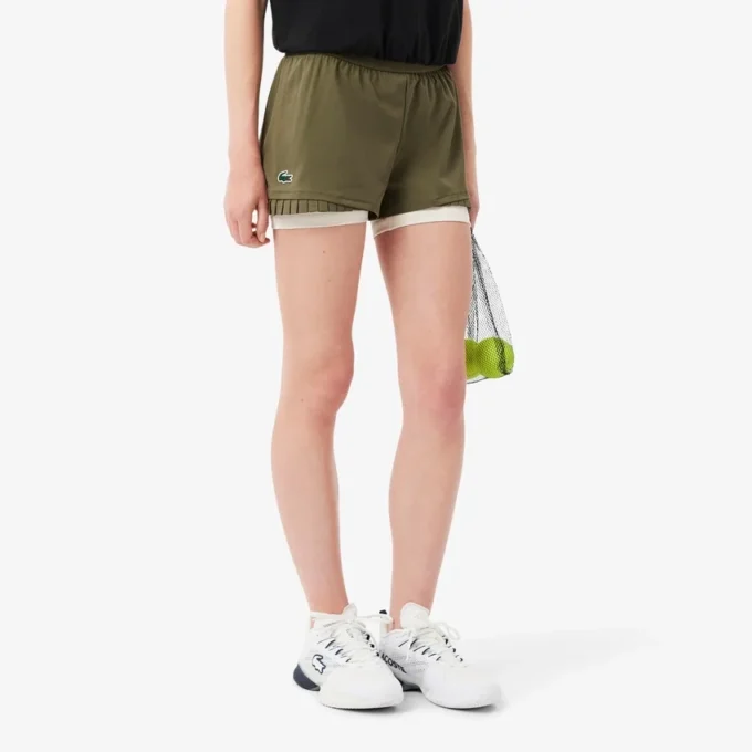 Pantaloncini da tennis da donna Ultra Dry con fodera Pantaloncini da tennis da donna Ultra Dry con fodera