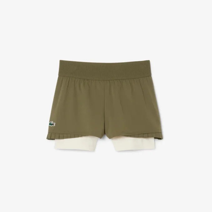 Pantaloncini da tennis da donna Ultra Dry con fodera Pantaloncini da tennis da donna Ultra Dry con fodera