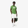 Pantaloncini da tennis da uomo leggeri a righe color block Pantaloncini da tennis da uomo leggeri a righe color block