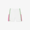 Pantaloncini da tennis da uomo leggeri a righe color block Pantaloncini da tennis da uomo leggeri a righe color block