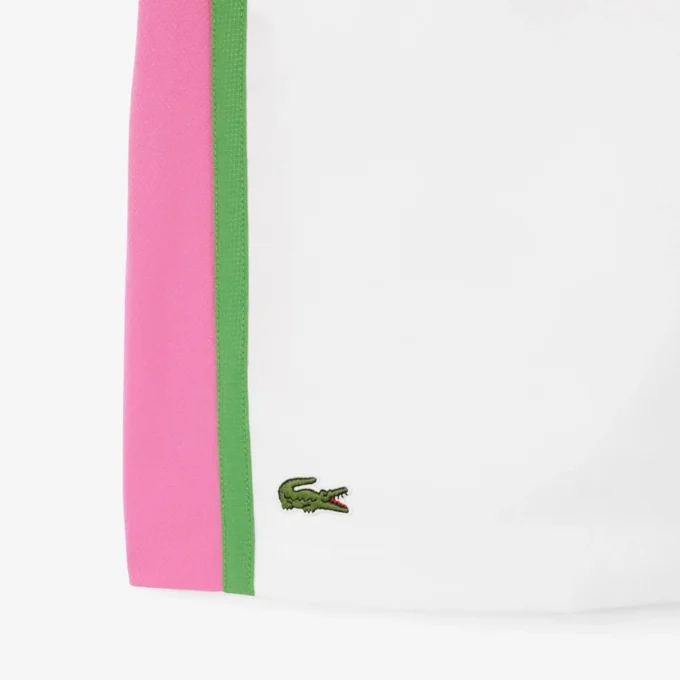 Pantaloncini da tennis da uomo leggeri a righe color block Pantaloncini da tennis da uomo leggeri a righe color block