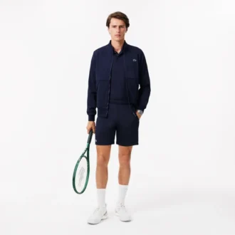 Pantaloncini da tennis elasticizzati da uomo con vestibilità regolare