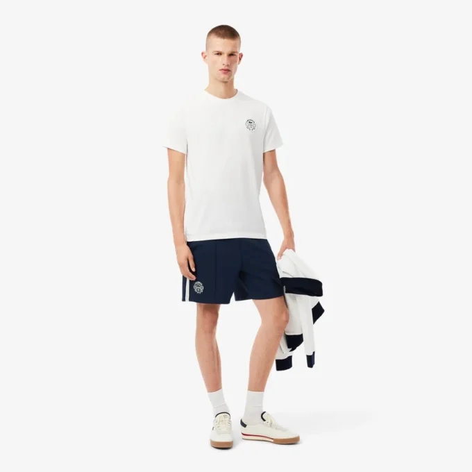 Pantaloncini da tennis Heritage da uomo con dettaglio Ultra Dry Badge Pantaloncini da tennis Heritage da uomo con dettaglio Ultra Dry Badge