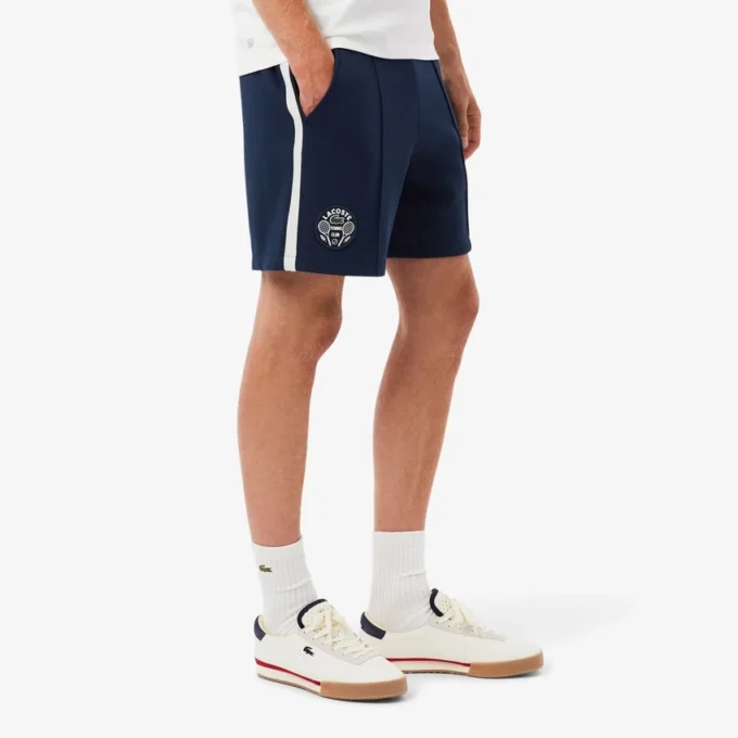 Pantaloncini da tennis Heritage da uomo con dettaglio Ultra Dry Badge Pantaloncini da tennis Heritage da uomo con dettaglio Ultra Dry Badge