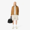 Pantaloncini da uomo in misto lana dalla vestibilità regolare Pantaloncini da uomo in misto lana dalla vestibilità regolare