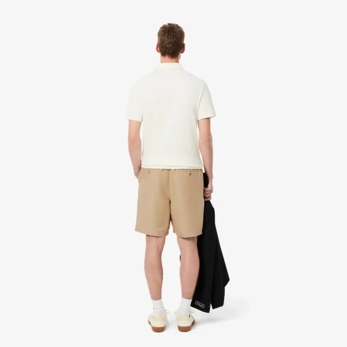 Pantaloncini da uomo in misto lana dalla vestibilità regolare Pantaloncini da uomo in misto lana dalla vestibilità regolare