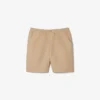 Pantaloncini da uomo in misto lana dalla vestibilità regolare Pantaloncini da uomo in misto lana dalla vestibilità regolare