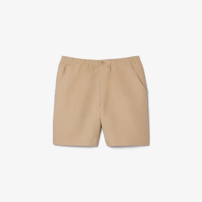 Pantaloncini da uomo in misto lana dalla vestibilità regolare Pantaloncini da uomo in misto lana dalla vestibilità regolare