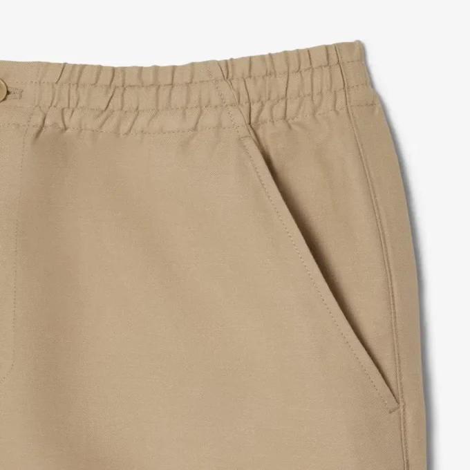 Pantaloncini da uomo in misto lana dalla vestibilità regolare Pantaloncini da uomo in misto lana dalla vestibilità regolare