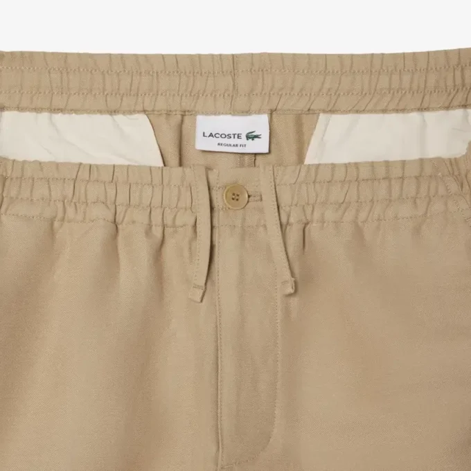 Pantaloncini da uomo in misto lana dalla vestibilità regolare Pantaloncini da uomo in misto lana dalla vestibilità regolare