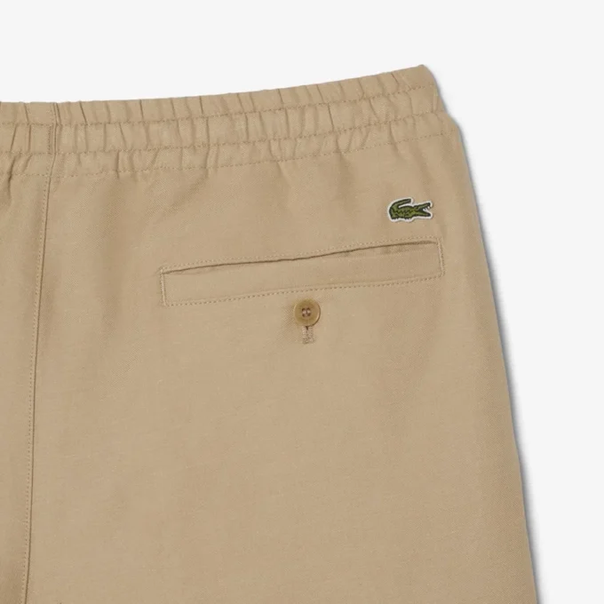 Pantaloncini da uomo in misto lana dalla vestibilità regolare Pantaloncini da uomo in misto lana dalla vestibilità regolare