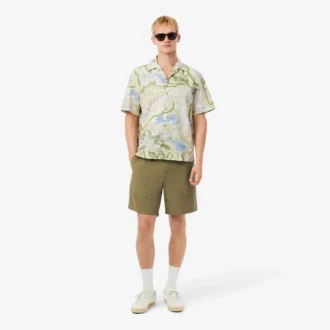 Pantaloncini da uomo in nylon idrorepellente e antivento
