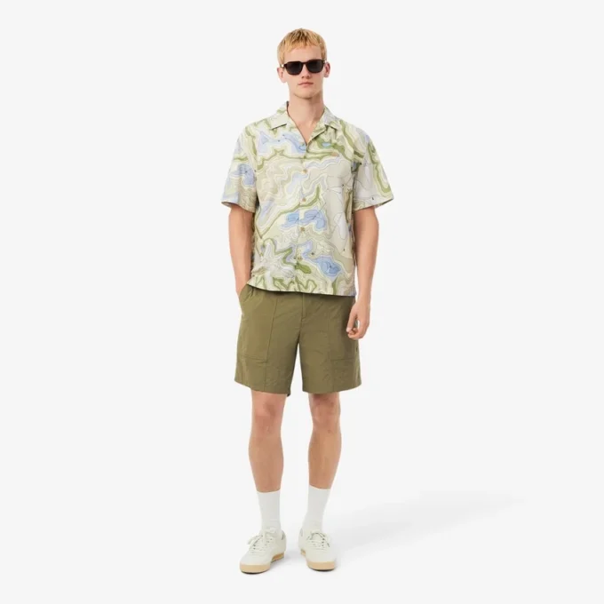 Pantaloncini da uomo in nylon idrorepellente e antivento Pantaloncini da uomo in nylon idrorepellente e antivento