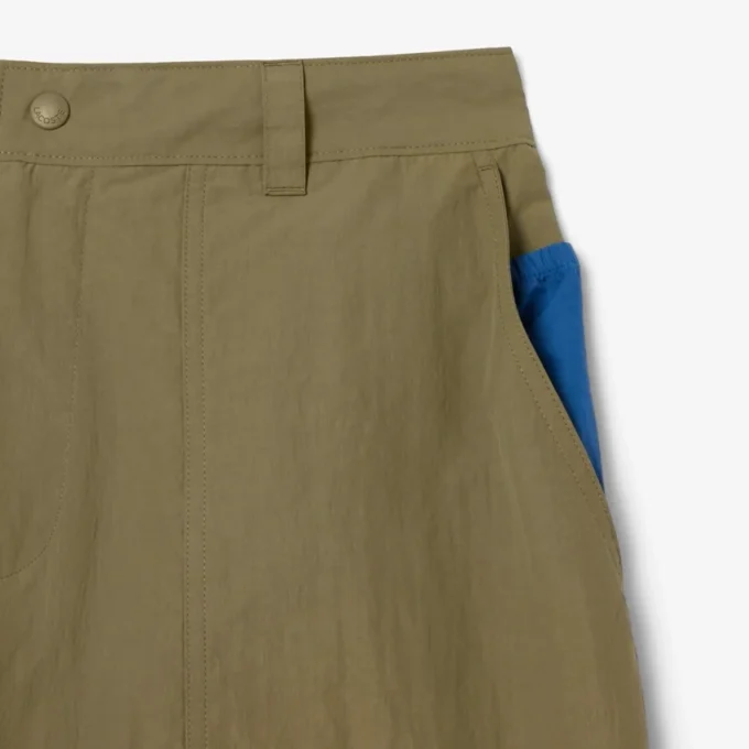 Pantaloncini da uomo in nylon idrorepellente e antivento Pantaloncini da uomo in nylon idrorepellente e antivento