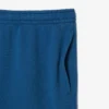 Pantaloncini da uomo in pile stampato effetto lavato, vestibilità regolare Pantaloncini da uomo in pile stampato effetto lavato, vestibilità regolare