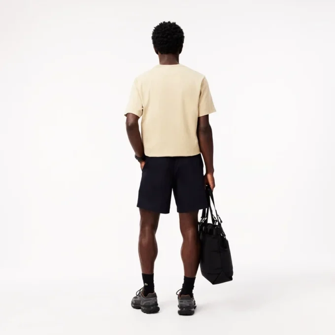 Pantaloncini da uomo in popeline dalla vestibilità comoda Pantaloncini da uomo in popeline dalla vestibilità comoda
