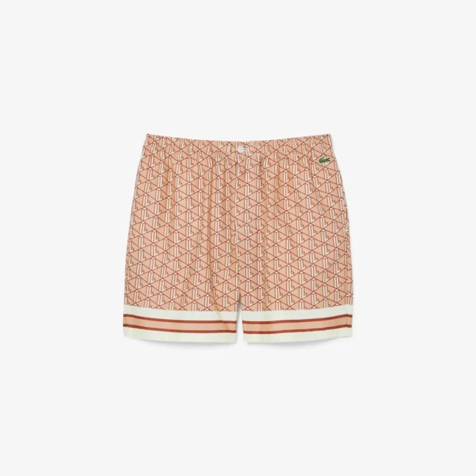 Pantaloncini da uomo leggeri con stampa Monogram Pantaloncini da uomo leggeri con stampa Monogram