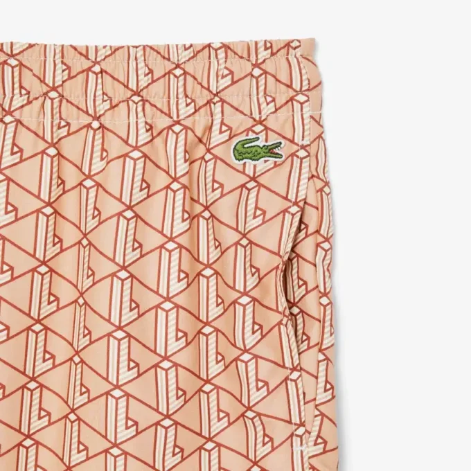 Pantaloncini da uomo leggeri con stampa Monogram Pantaloncini da uomo leggeri con stampa Monogram