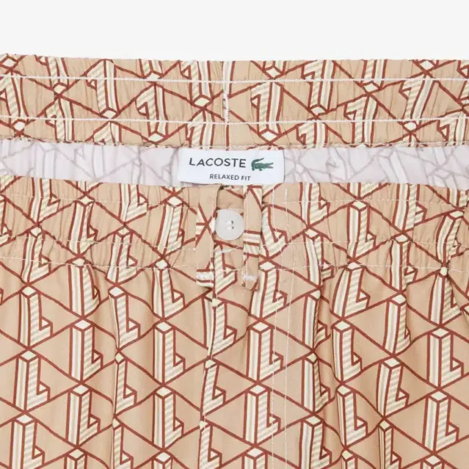 Pantaloncini da uomo leggeri con stampa Monogram Pantaloncini da uomo leggeri con stampa Monogram