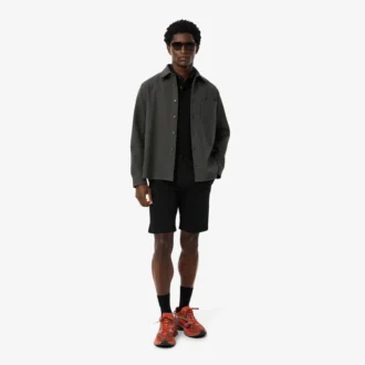 Pantaloncini da uomo slim fit in cotone elasticizzato