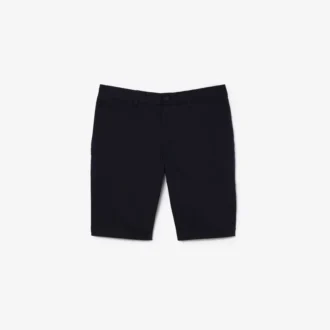Pantaloncini da uomo slim fit in cotone elasticizzato