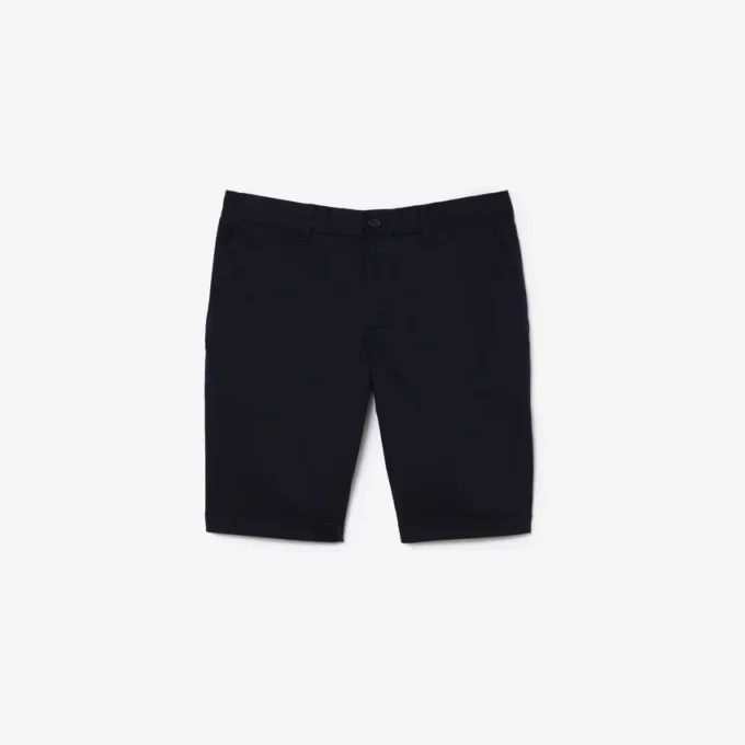 Pantaloncini da uomo slim fit in cotone elasticizzato Pantaloncini da uomo slim fit in cotone elasticizzato