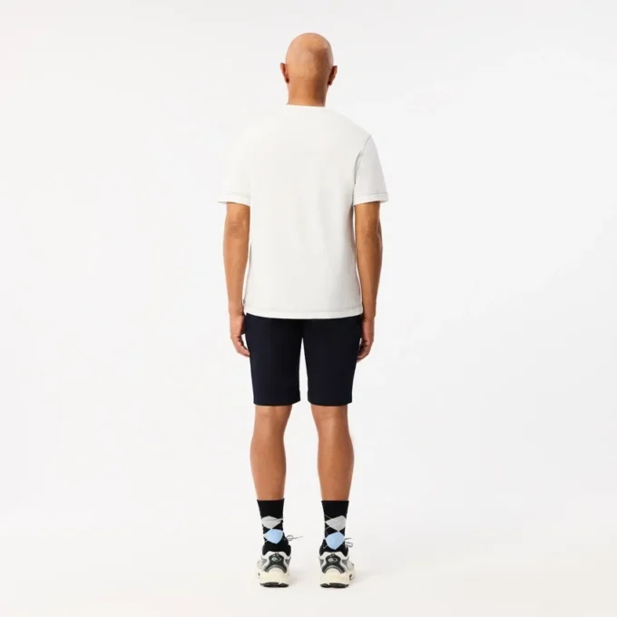 Pantaloncini da uomo slim fit in cotone elasticizzato Pantaloncini da uomo slim fit in cotone elasticizzato