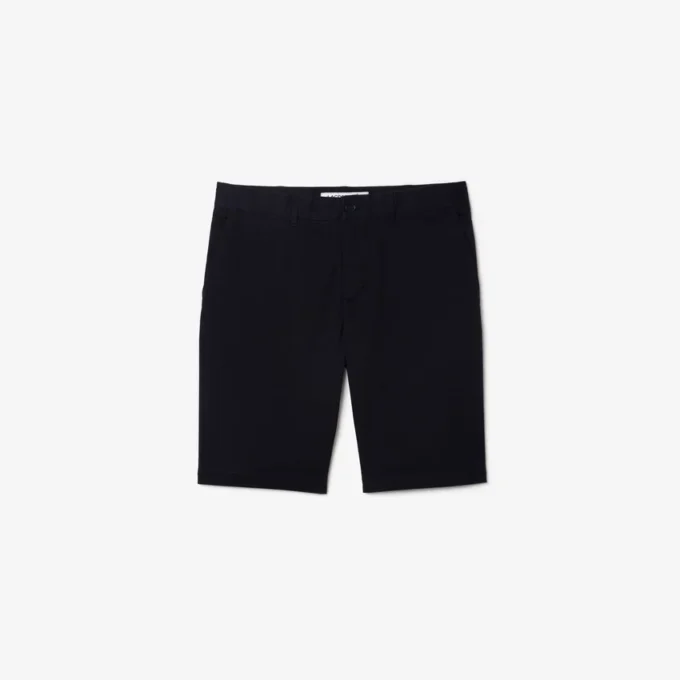 Pantaloncini da uomo slim fit in cotone elasticizzato Pantaloncini da uomo slim fit in cotone elasticizzato