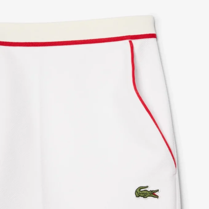 Pantaloncini double face con bordi a contrasto e vestibilità regolare Pantaloncini double face con bordi a contrasto e vestibilità regolare