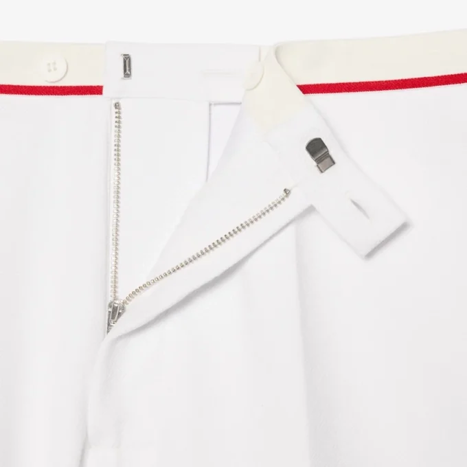 Pantaloncini double face con bordi a contrasto e vestibilità regolare Pantaloncini double face con bordi a contrasto e vestibilità regolare