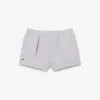 Pantaloncini in cotone a pieghe Pantaloncini in cotone a pieghe