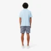 Pantaloncini in cotone a righe dalla vestibilità regolare