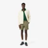 Pantaloncini in cotone elasticizzato dalla vestibilità regolare Pantaloncini in cotone elasticizzato dalla vestibilità regolare