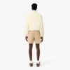 Pantaloncini in cotone elasticizzato dalla vestibilità regolare